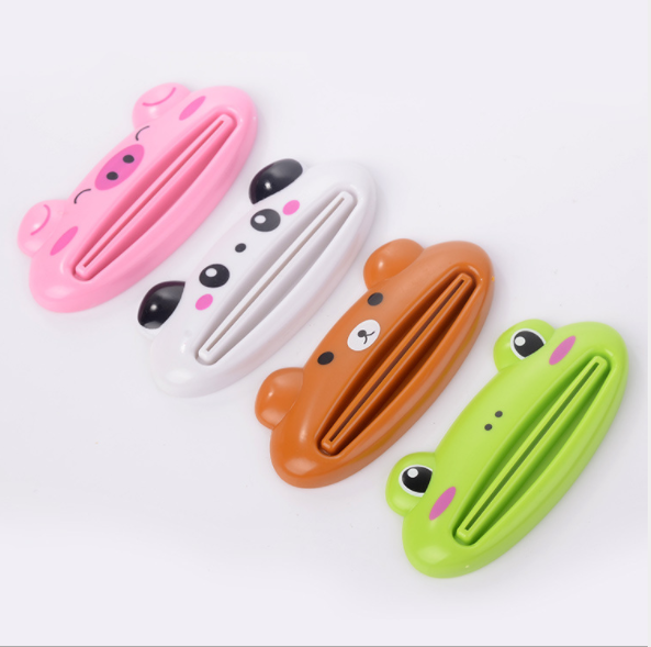 Cute cartoon animal multi-purpose squeegee, toothpaste squeegee, Korean creative toothpaste squeegee Application Scenario