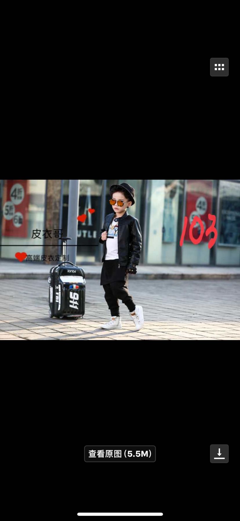 2018新款加绒皮衣酷酷韩版时尚短款细节图