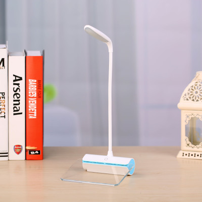USB rechargeable touch switch fluorescent panel LED night light Desktop message desk lamp