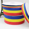 厂家直销间色红黄蓝三色织带可定制高品质涤纶织带服装箱包辅料产品图