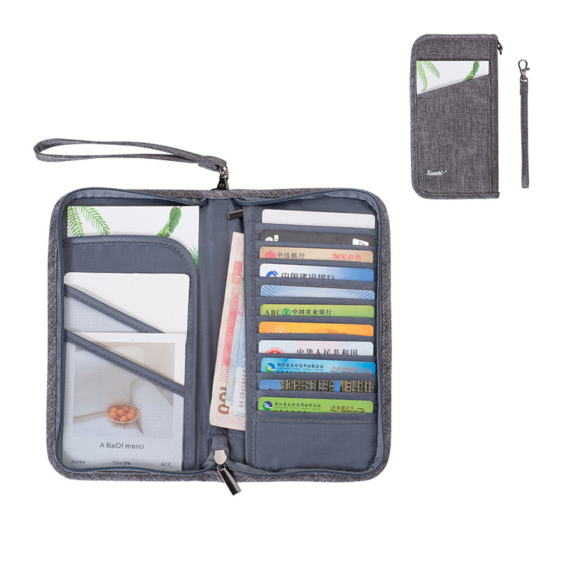 New passport bag, air ticket holder, document storage bag, protective case, multi-functional document bag for overseas travel, factory direct sales Application Scenario