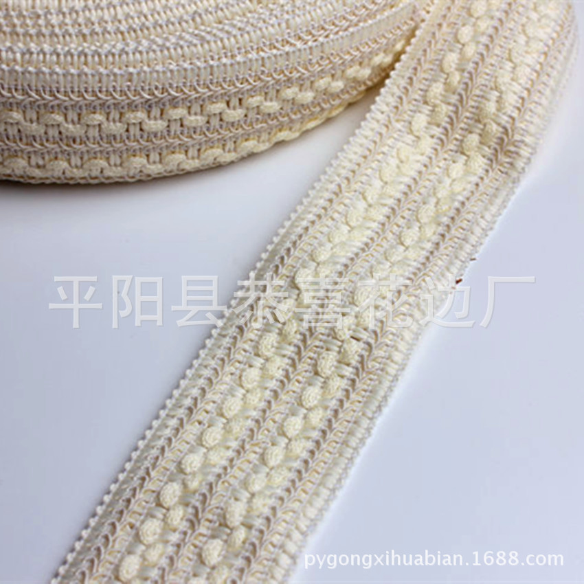 【厂家直销】大量现货供应蜈蚣松紧带/供应5.5公分米白色松紧带