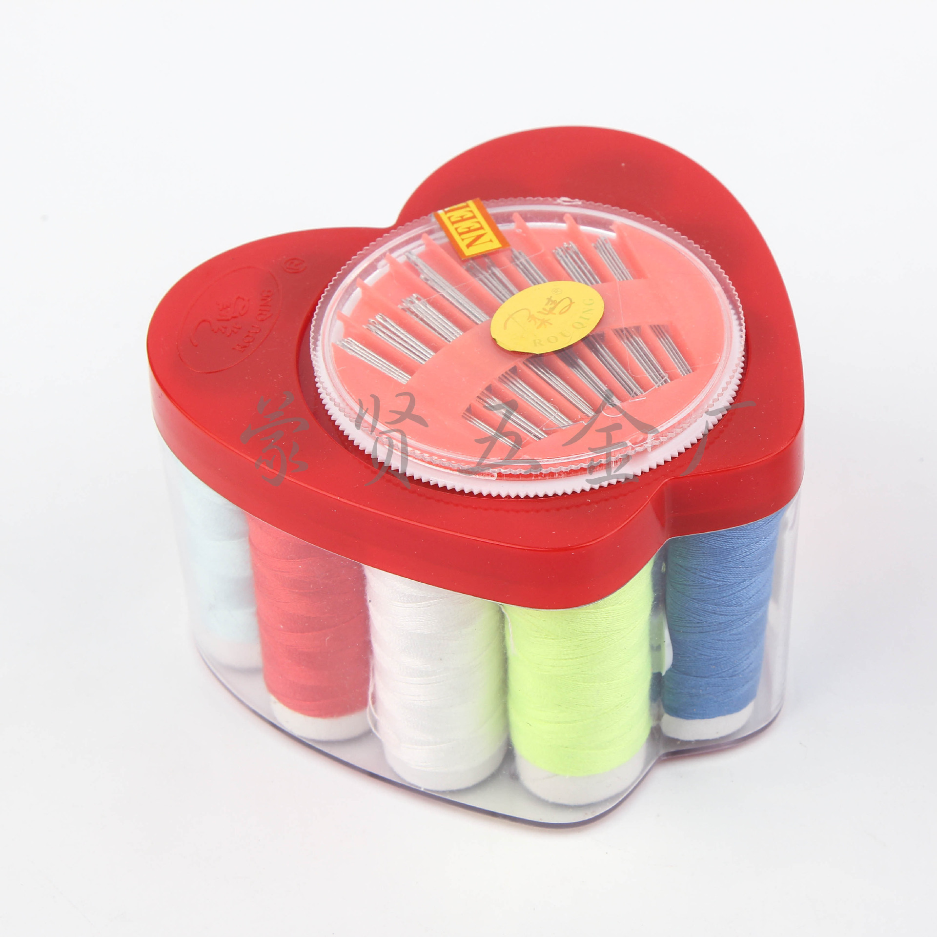 厂家直销便携式家用针线盒针线包纸尺穿线器顶针缝纫工具套装产品图