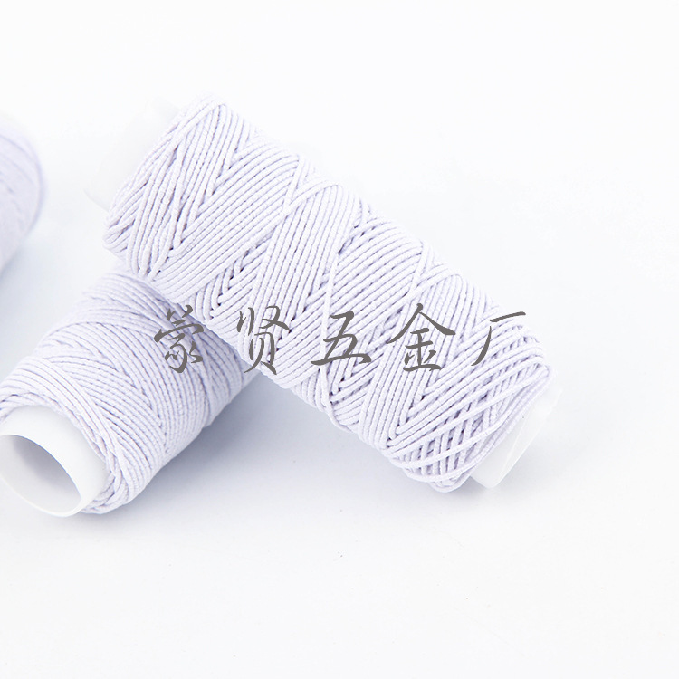 现货批发串珠弹力线 缝纫弹力底线松紧 线紧橡筋线