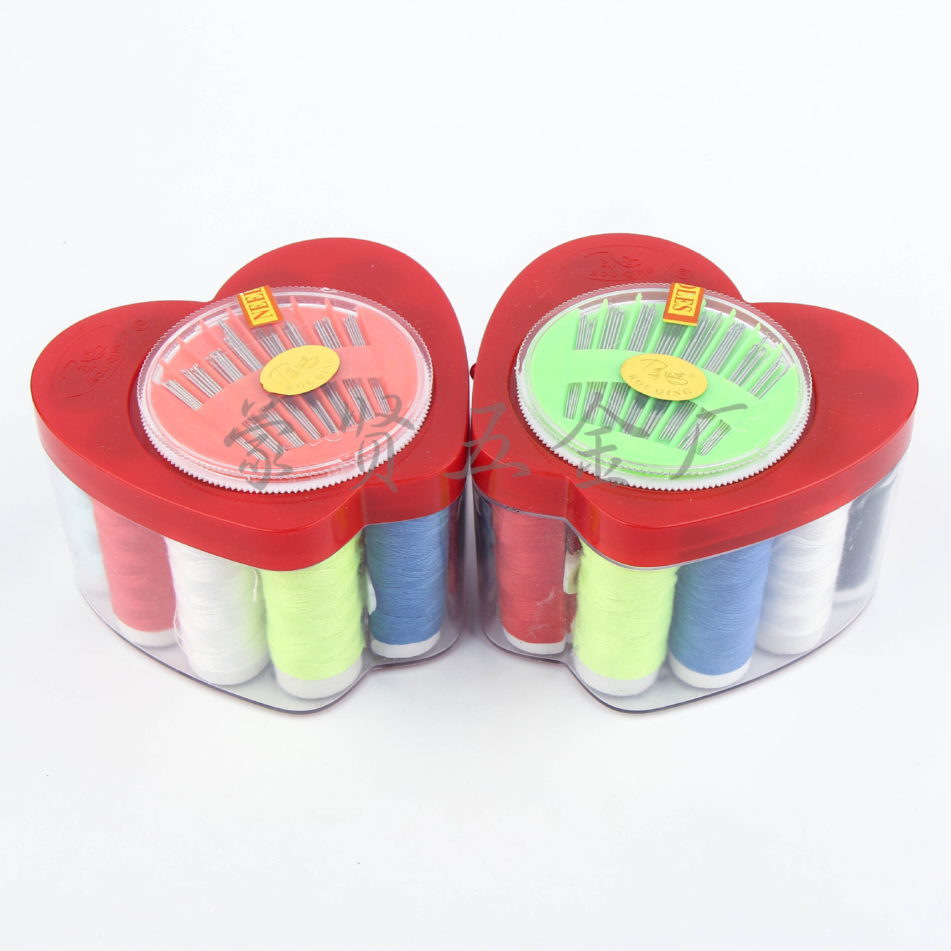 厂家直销便携式家用针线盒针线包纸尺穿线器顶针缝纫工具套装