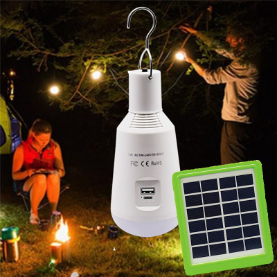 Solar mobile bulb rechargeable with battery bulb USB rechargeable bulb combination