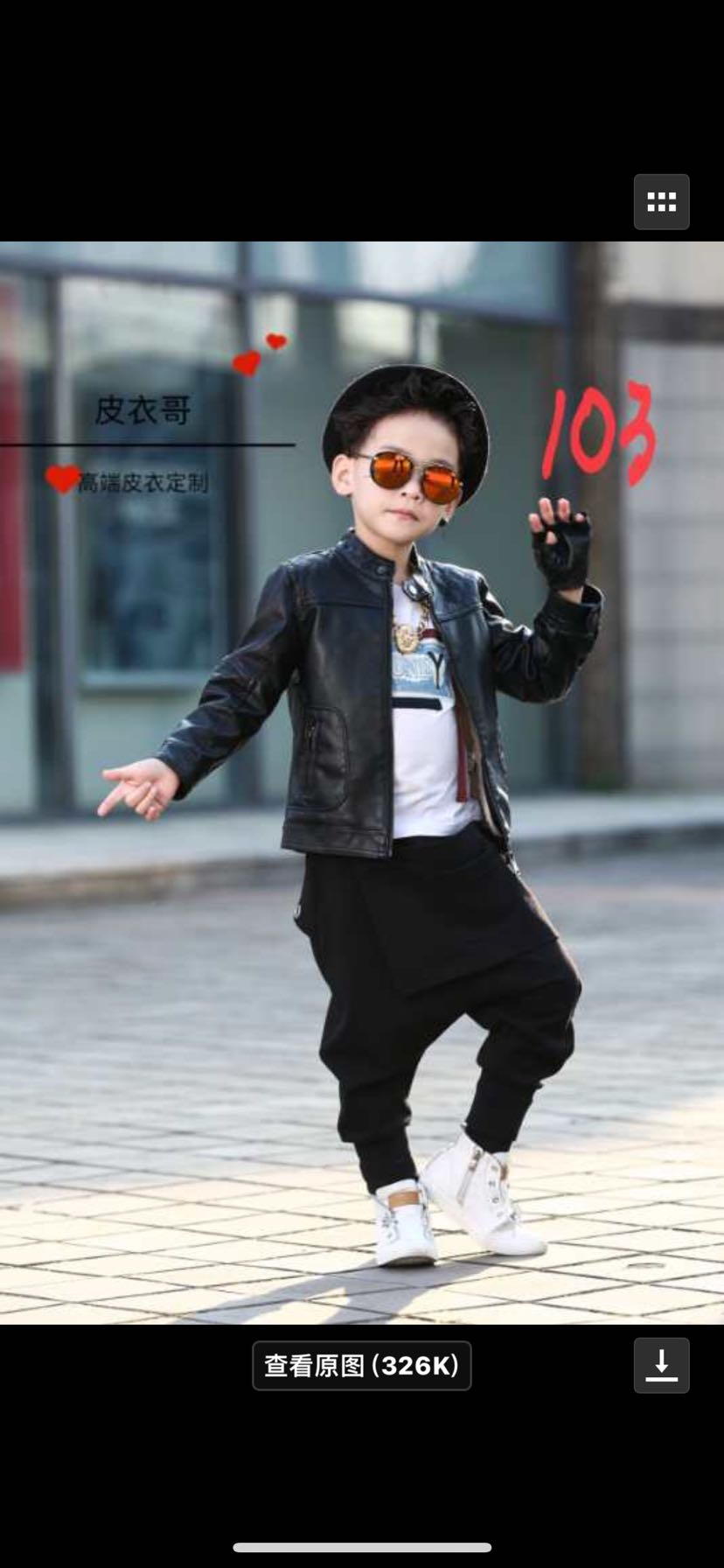 2018新款加绒皮衣酷酷韩版时尚短款产品图