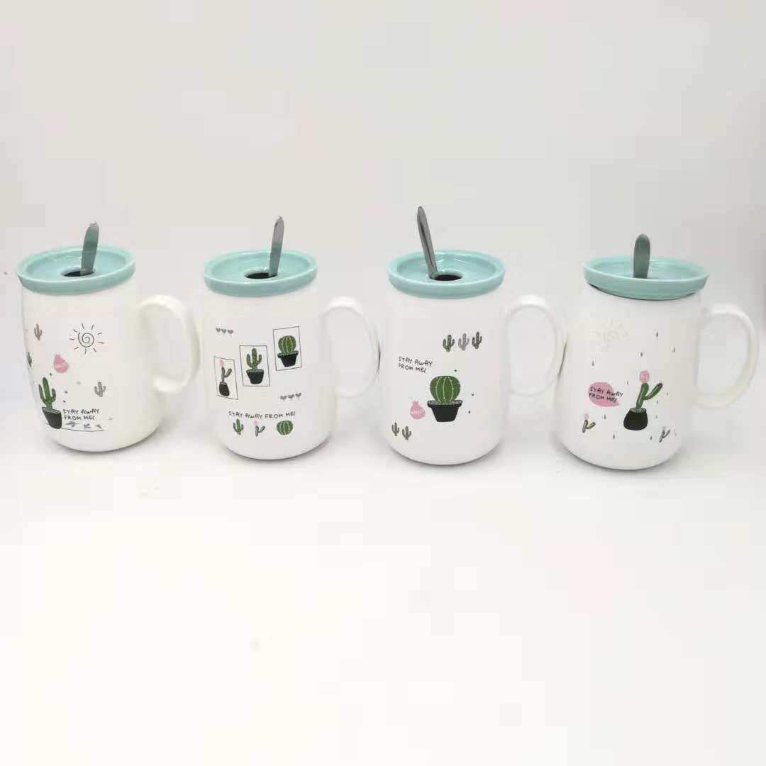 Ten-yuan Store Boutique Creative Fashion Gift Ceramic Cup XXP109 series Application Scenario