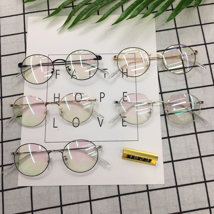 新款韩版潮流眼镜金属平光镜