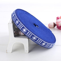 新品【三仙织带】蓝色织带棉纶材质厂家直销可定制
