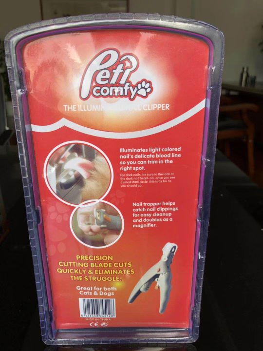 peti care Illuminated Pet nail clippers Application Scenario