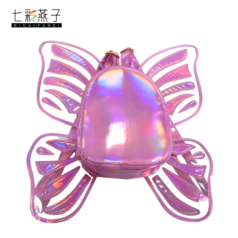 韩版可爱儿童蝴蝶翅膀小背包时尚双肩包小包厂家直销