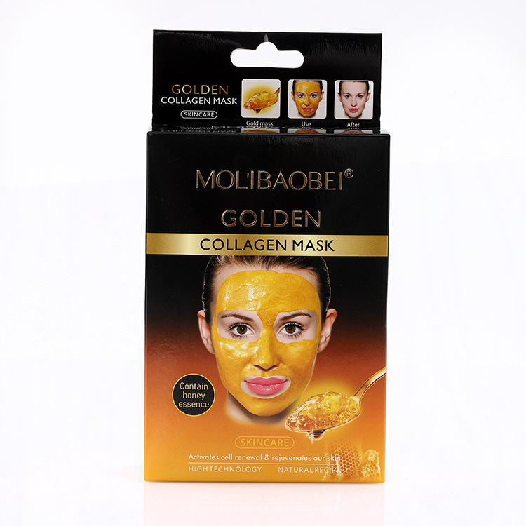 molibaobei Honey Gold Mineral Mud Mask, peel-off Mask, Cleansing and Blackhead Removal Mask, Nose Mask details Picture