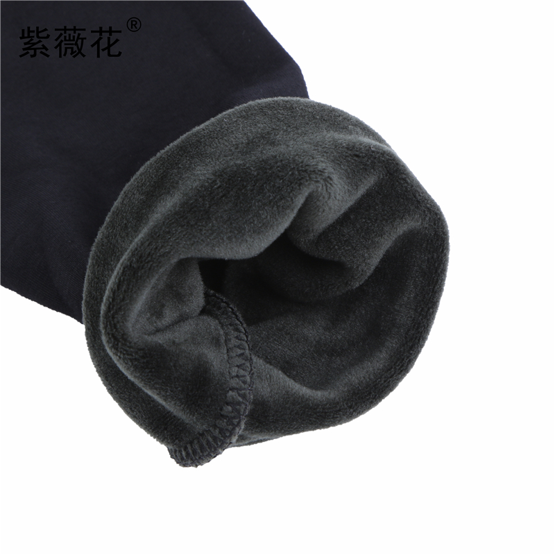 0208高腰超柔打底裤 加绒打底裤袜冬季加厚款保暖棉一体产品图