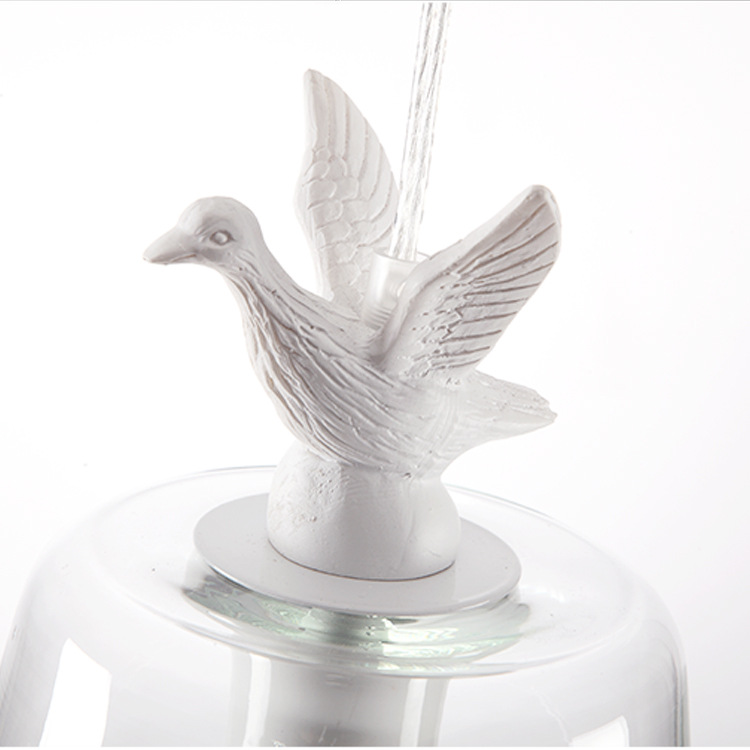 Nordic restaurant bedroom light bar counter lamp E27 three-headed little duck resin simple pendant lamp Application Scenario