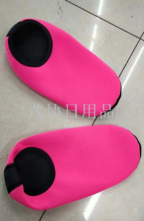 Diving material beach shoes rubber embossed