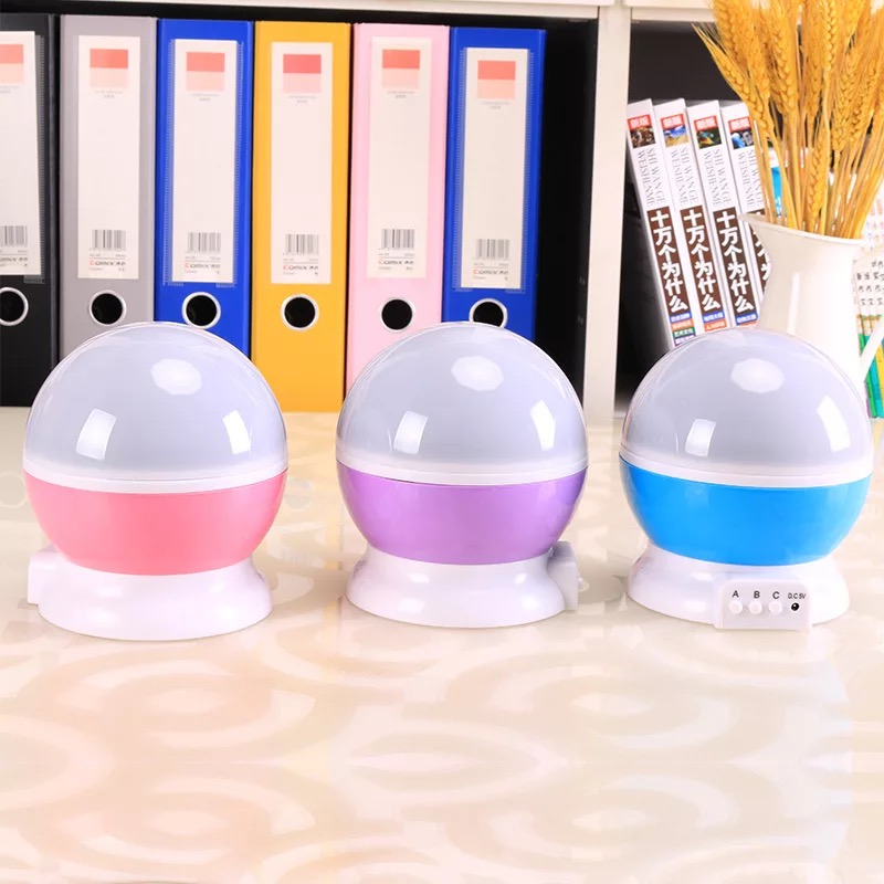 Best-selling rotating starry sky light, USB charging light, Romantic Expert, Full Sky Star seven-color light, factory direct sales details Picture