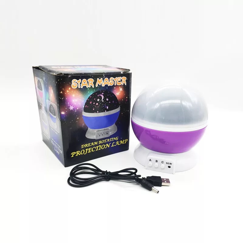 Best-selling rotating starry sky light, USB charging light, Romantic Expert, Full Sky Star seven-color light, factory direct sales Application Scenario