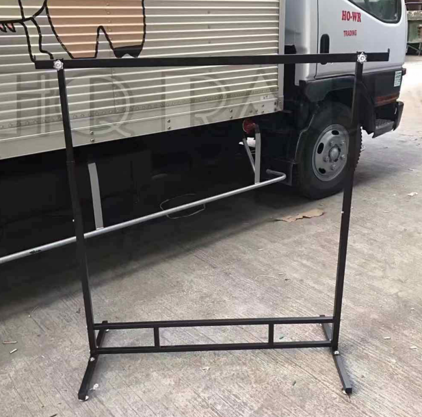Square single - pole hanger square tube single - pole hanger electroplated single - pole hanger special for Phillipin