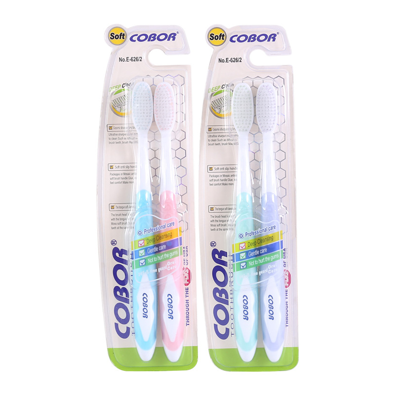 Manufacturers Direct Sales Of Soft Hair Couple Toothbrush Adult Two Sets