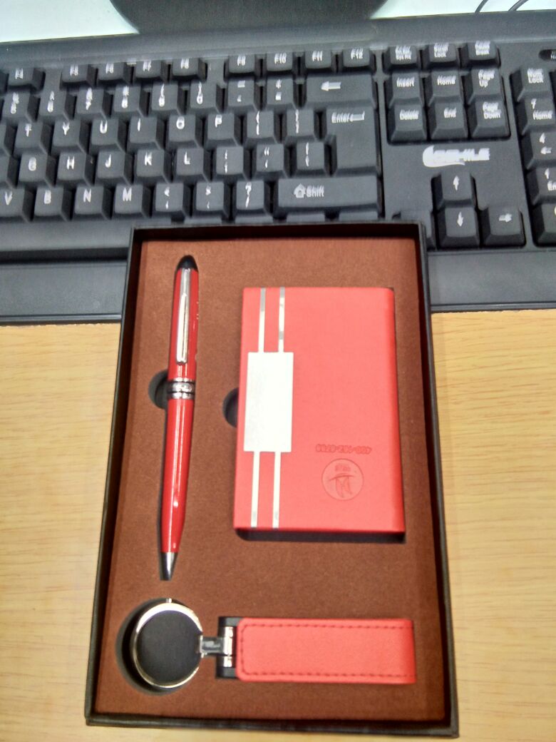 Moxuan Gifts Office Cultural Festival Supplies Office Gift Set, Business Card Box, 8GB USB Flash drive Pen