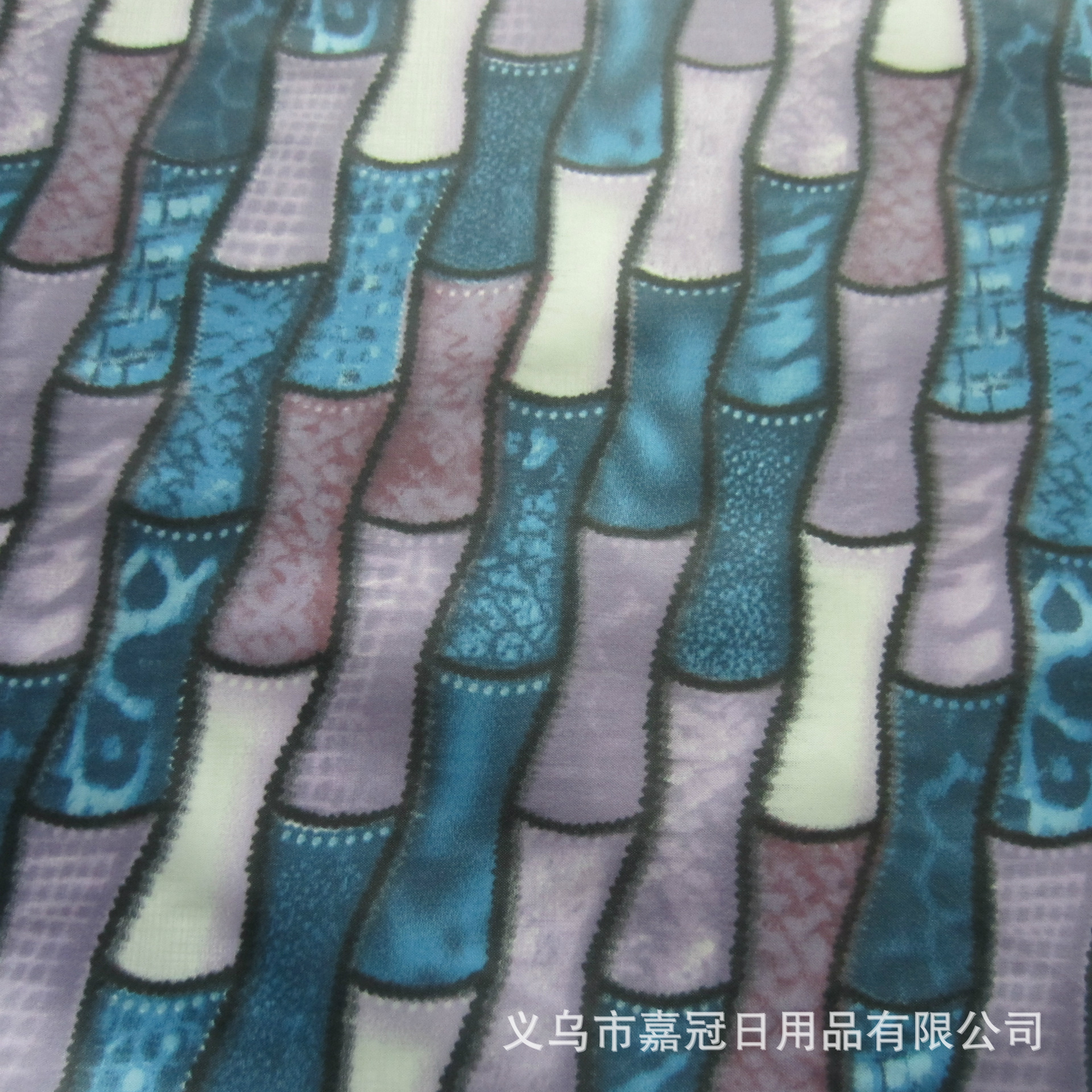 经典竹子印花图案 涤纶浴帘 防水加厚防霉 厂家外贸出口
