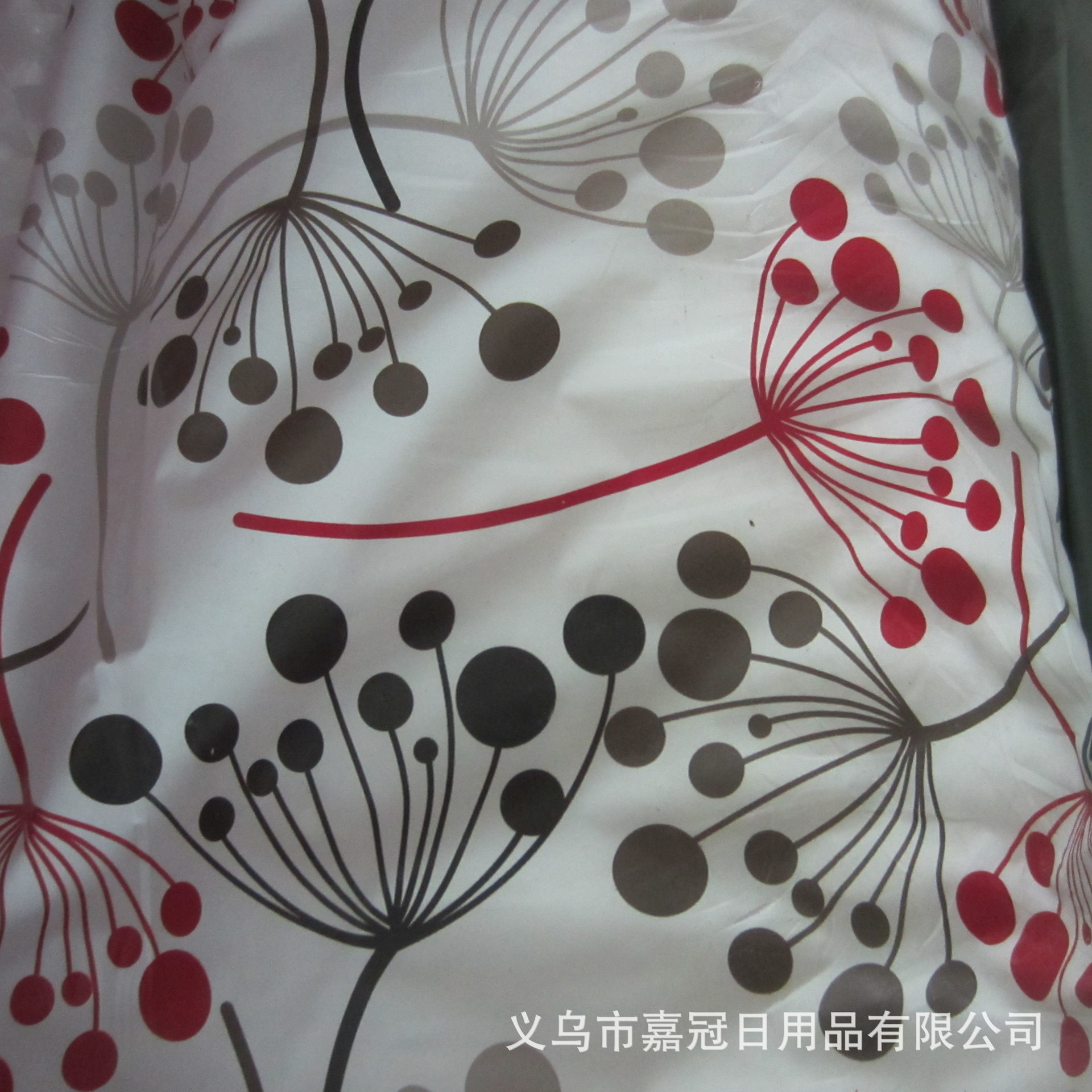 印花浴室帘PE浴帘泡壳包装防水防霉无异味 厂家外贸订做