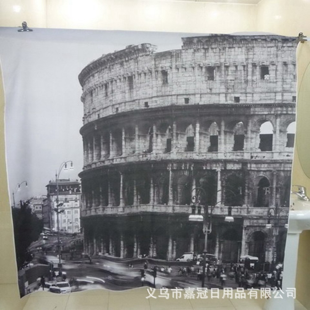 浴帘/涤纶产品图