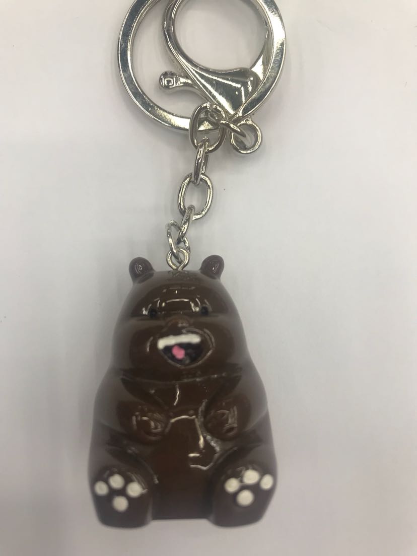 钥匙扣卷笔刀卷笔刀自动笔袋熊猫