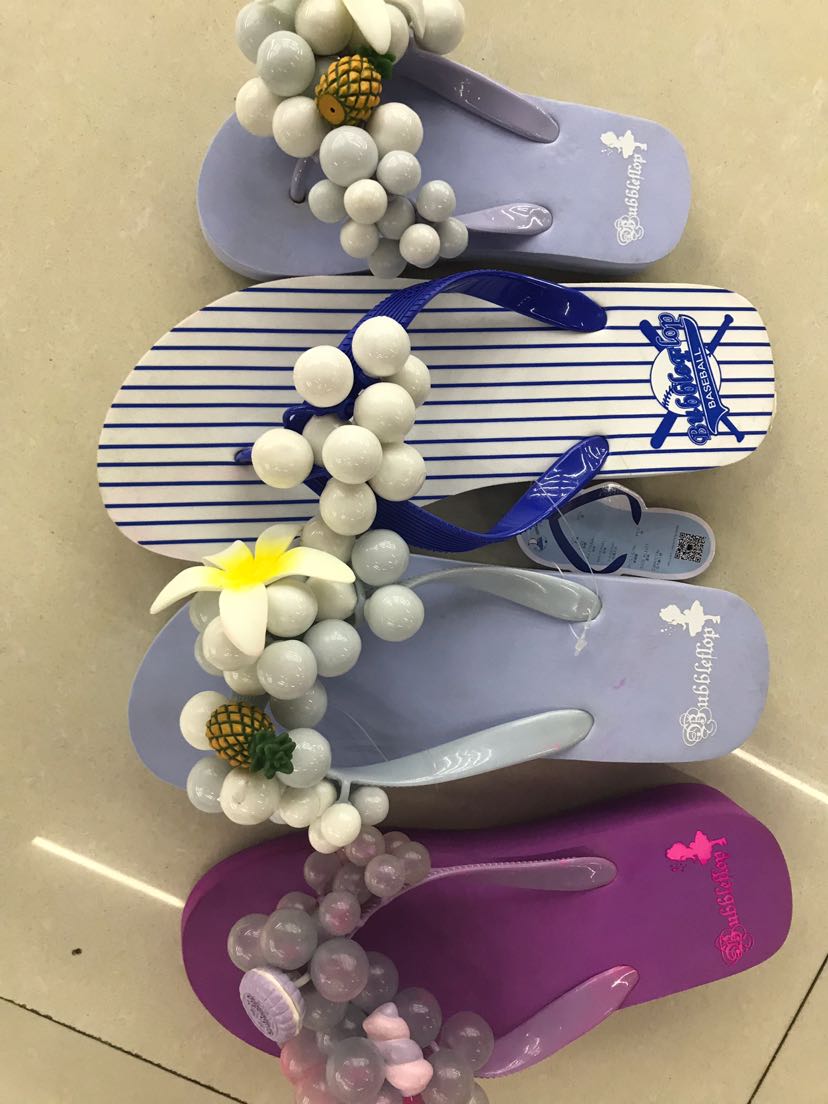 Cute grape-shaped flip-flops, 36 to 40, in multiple colors