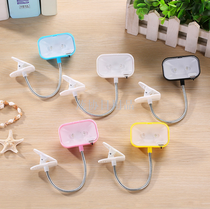 Small book table lamp portable twisted reading light night light Flexible LED small clip book light