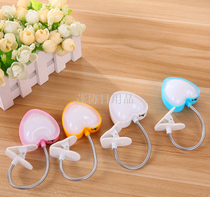 Love clip LED eye protection light Book light Students learn to read light book light