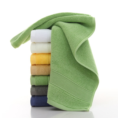 Factory direct sales of thickened all-cotton towels for hotel beauty salons, pure cotton Class A combed cotton 170g white towels