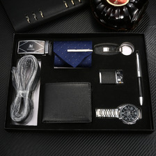 男士礼品皮带 钱包手表套装多件套广告商务打火机钥匙扣礼品定制