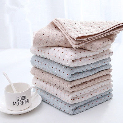 Great Wall Diamond Pure Cotton Absorbent Towel, suitable for adults and infants, thickened fabric, return gift and souvenir Specification image