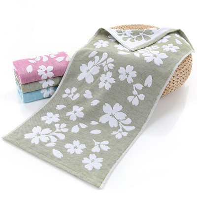 Factory direct sales of pure cotton fabric, untwisted jacquard hair, pure cotton children's and adult face towels, labor protection, street stall gifts wholesale Specification image