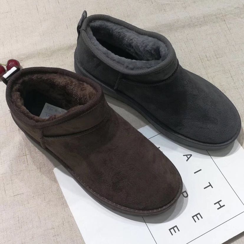 男士新款雪地靴