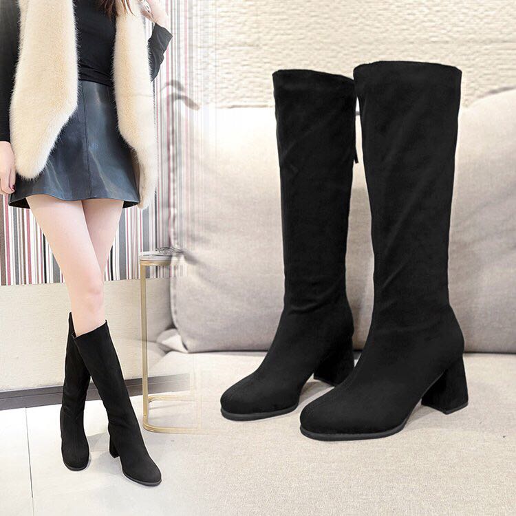 中通女士靴子细节图