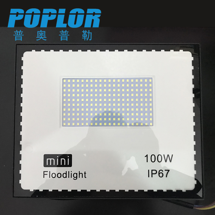 LED迷你款投光灯 100W泛光灯 投射灯防水户外工程照明灯