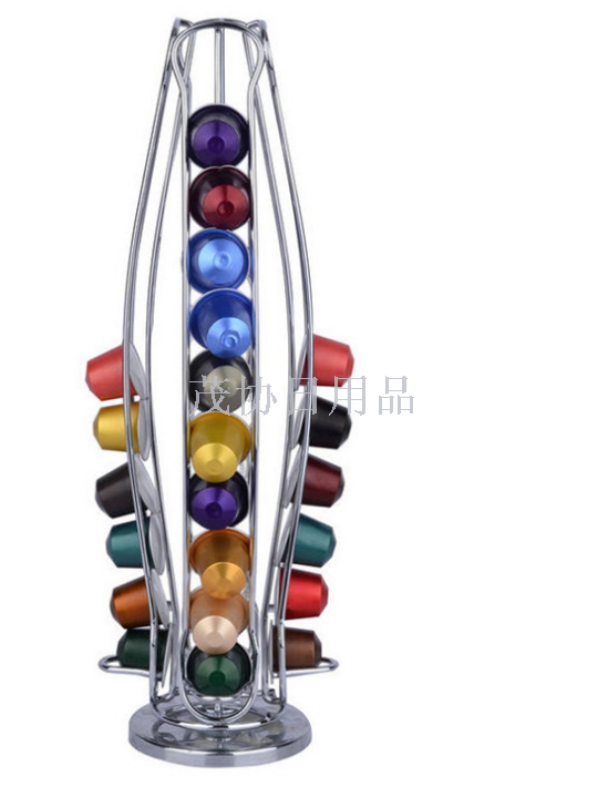 Revolving coffee capsule stand Coffee storage stand Vertical revolving coffee stand only for foreign trade export only for foreign trade export