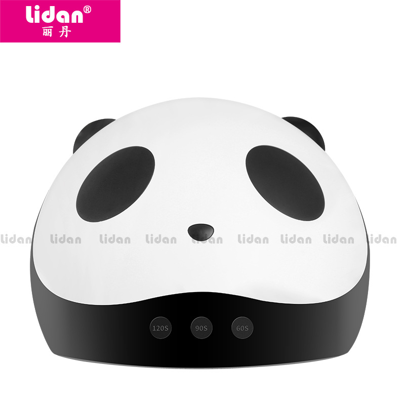 LIDAN Panda Nail Art Smart Sensor Nail Lamp 36W Light Therapy Mecha Oil Glue Nail Baking Lamp details Picture