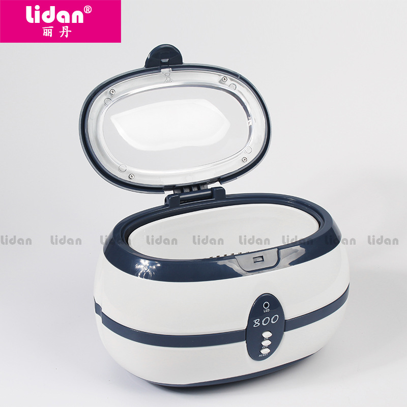 The Lidan nail tool cleaning Machine VGT-800, a small ultrasonic cleaner, can remove dirt from jewelry and ornaments Specification image