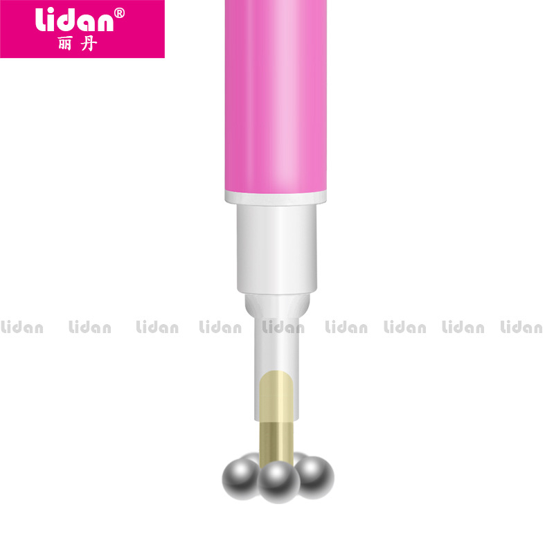 Lidan's new nail art double-headed magnetic pen, plum blossom brush, flower pattern magnetic pen, new nail art tool, cat's eye magnet Application Scenario