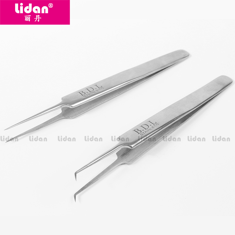 Lidan Nail Art stainless steel tweezers, highly precise anti-static tweezers, drill extraction and eyelash extension tools, multi-purpose Application Scenario