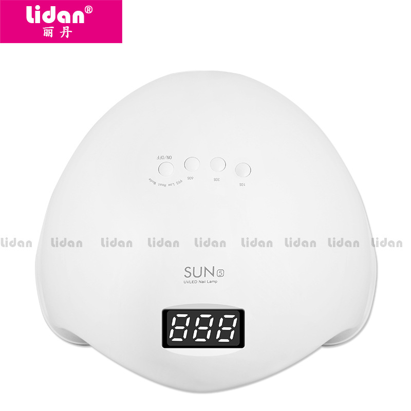 Factory direct sale sun5 nail art light therapy lamp, SUN5 LED painless light therapy machine, 48W, drying all glue Specification image