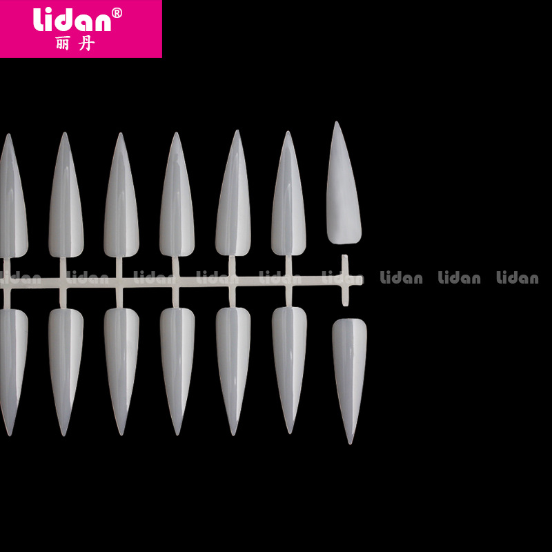 Factory direct sales of new 240-piece nail art display nail pieces, salon art nail pieces, practice nail pieces. Easy to color Specification image