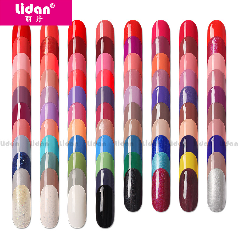 Lidan QQ Koudan Barbie Nail Polish Gel 84 Color Gel is environmentally friendly, long-lasting and does not fade. It is specially designed for nail salons Application Scenario