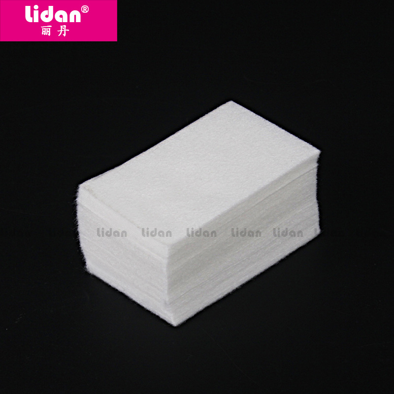 Lidan Nail Care Products Wholesale: 450 pieces of nail care nail removal towels, eco-friendly nail removal cotton, disposable nail care nail removal sheets Specification image