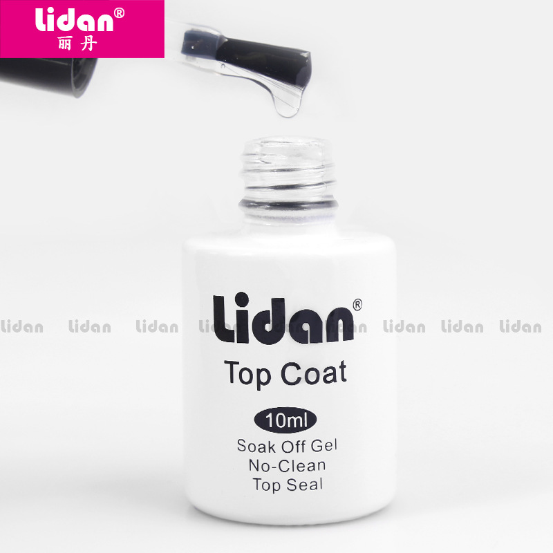LIDAN Nail Polish no-rinse removable nail polish gel Seal layer, bright and long-lasting 14ml seal layer UV TOP CAOT Specification image