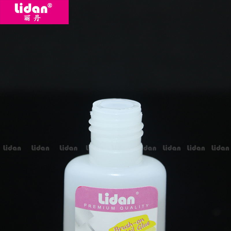 丽丹美甲胶水美甲贴钻假片专用 美甲专用胶水指甲胶水10g带刷细节图